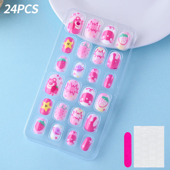 Themed Summer Beach Nail Art Press-On Nails Stornfield