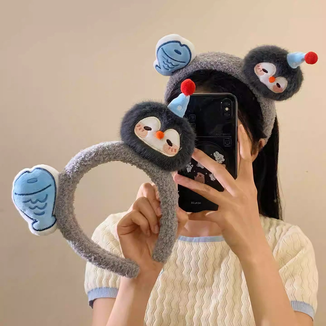Plush Animal-Themed Hair Band Stornfield