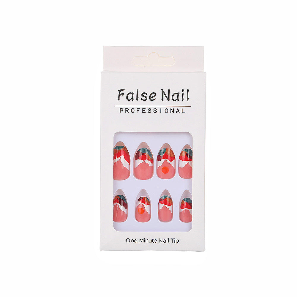 Artistic Nail Tips with Modern Gradient Color Stornfield