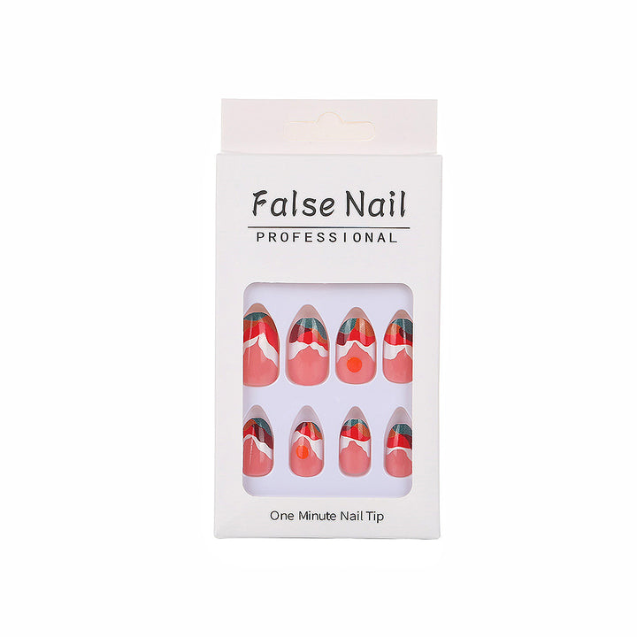Artistic Nail Tips with Modern Gradient Color Stornfield