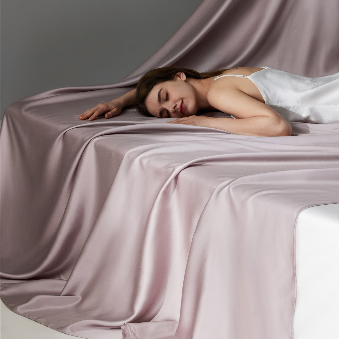 Mulberry Silk Satin Sheet Set