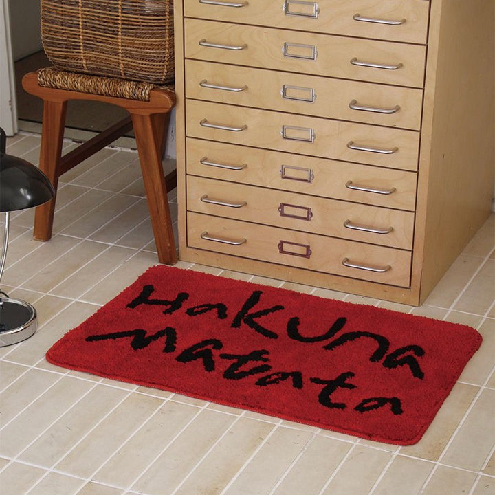 Motivational Quote Floor Rug Stornfield