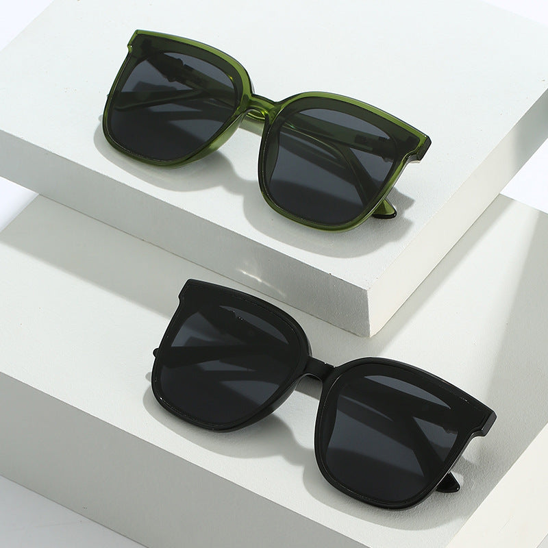 Oversized Square Frame Sunglasses with UV Protection Stornfield