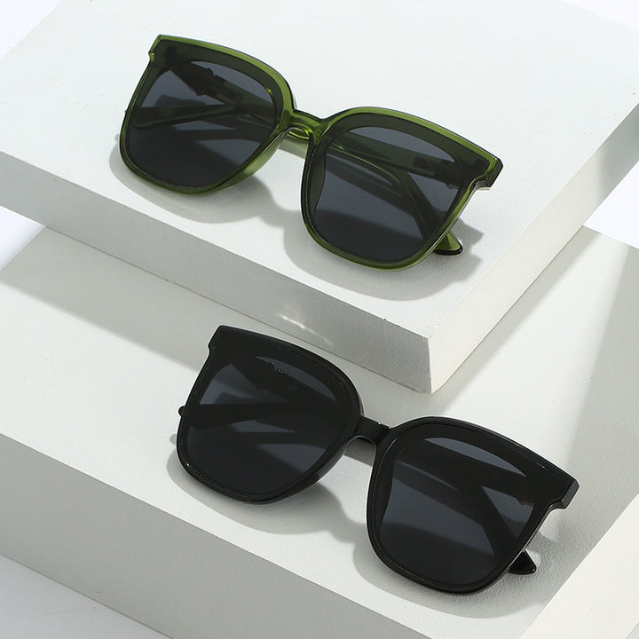 Oversized Square Frame Sunglasses with UV Protection Stornfield