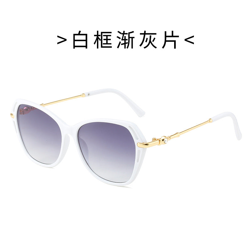Women's fashionable Cat-Eye sunglasses with elegant metal frame Stornfield