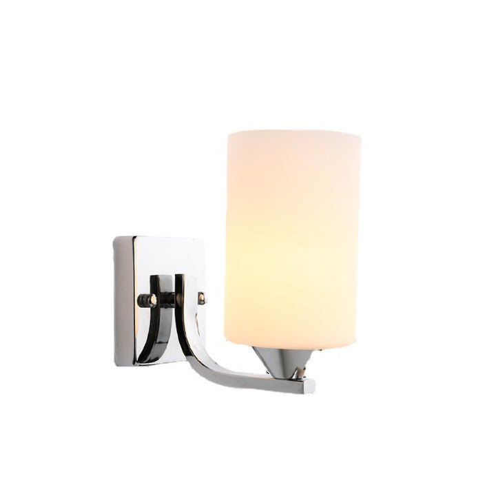 Modern Dual-Opal Wall Sconce