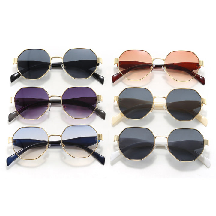 Women's fashionable sunglasses with high-quality rectangular frame and UV protection Stornfield