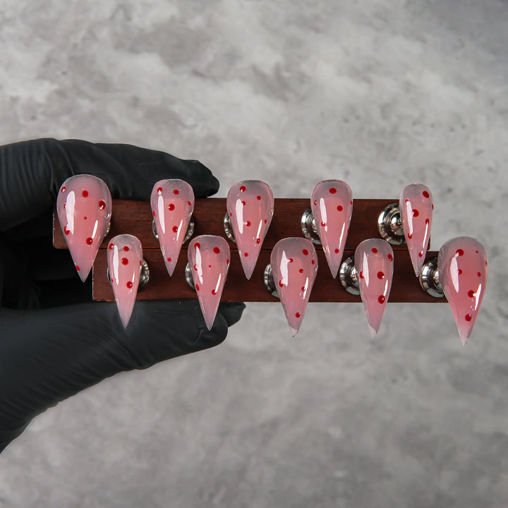 Artistic Stiletto Press-On Nail Tips