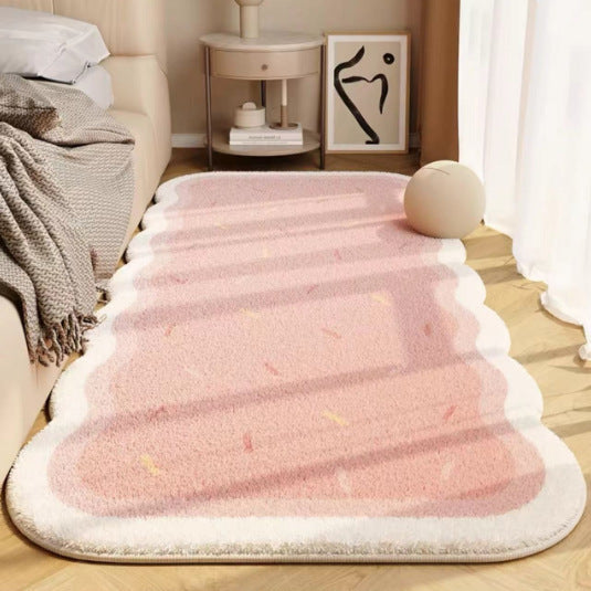 Playful Plush Patterned Area Rug