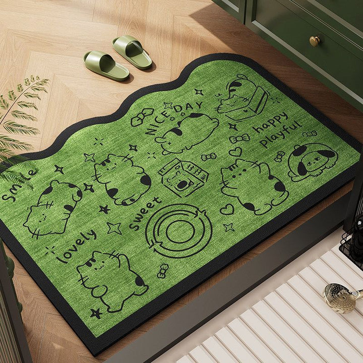 Playful Animal-Themed Entry Mat