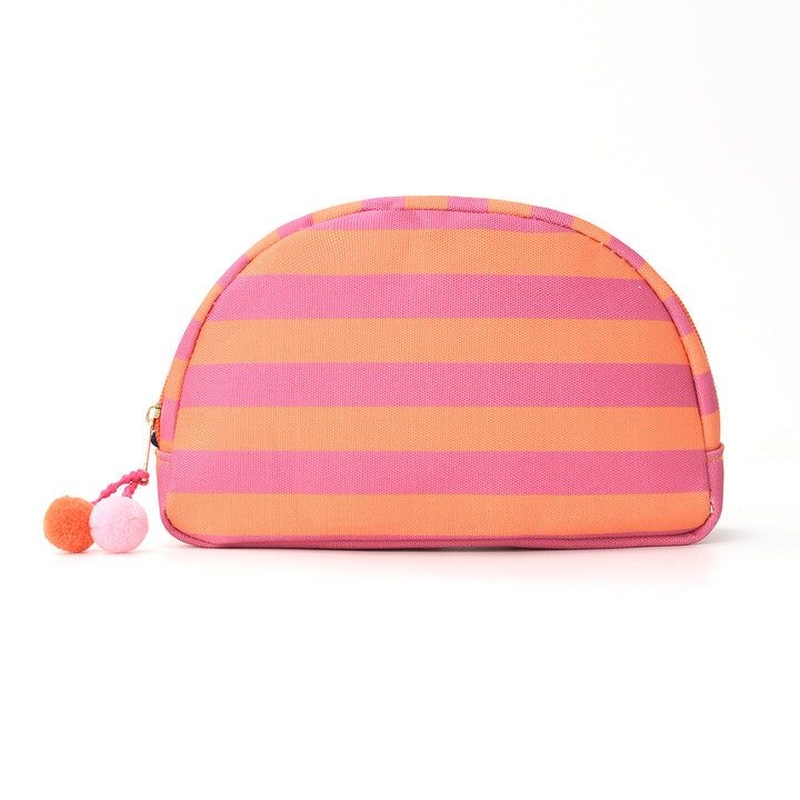 Cosmetic bag with striking stripe pattern Stornfield