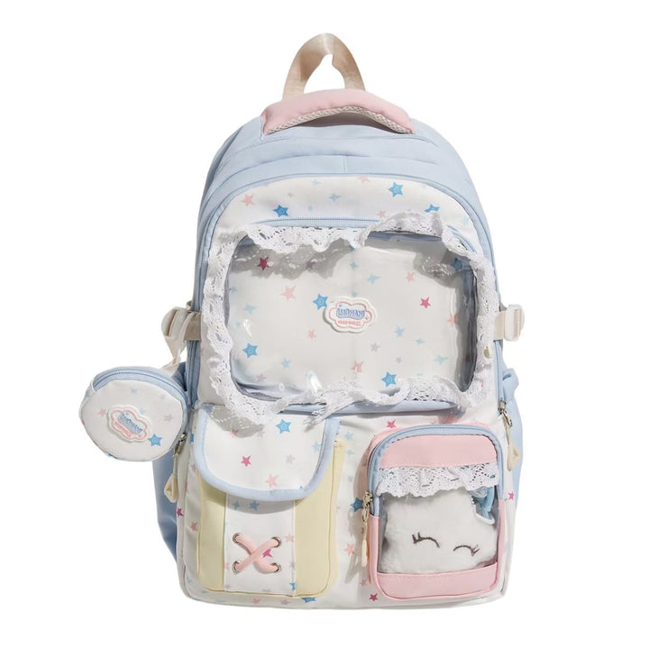Transparent Front Multi-Compartt Backpack Stornfield