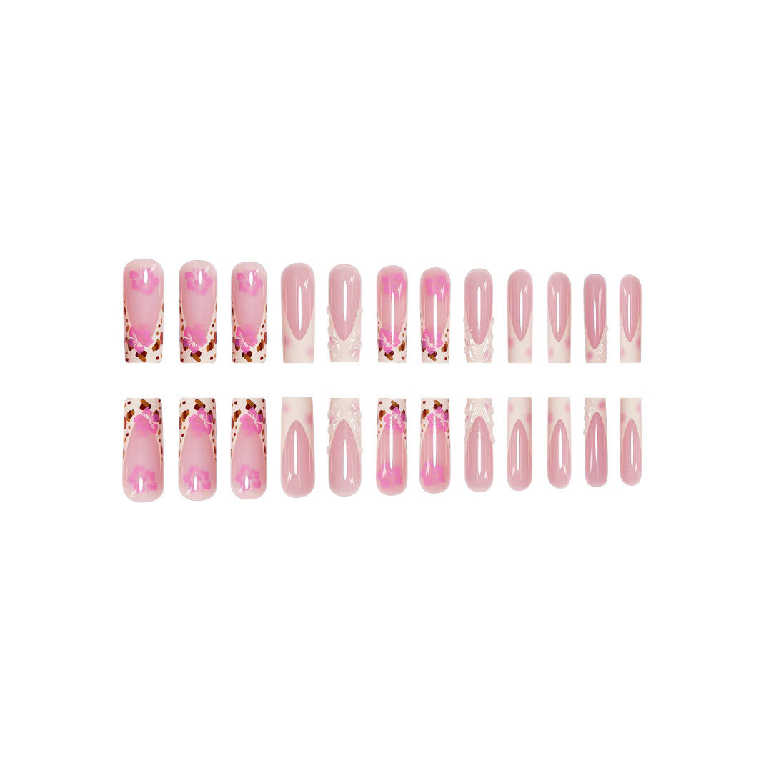 Floral Acrylic Nail Enhancements Stornfield