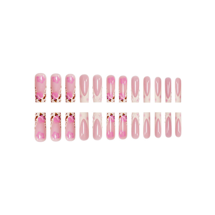 Floral Acrylic Nail Enhancements Stornfield