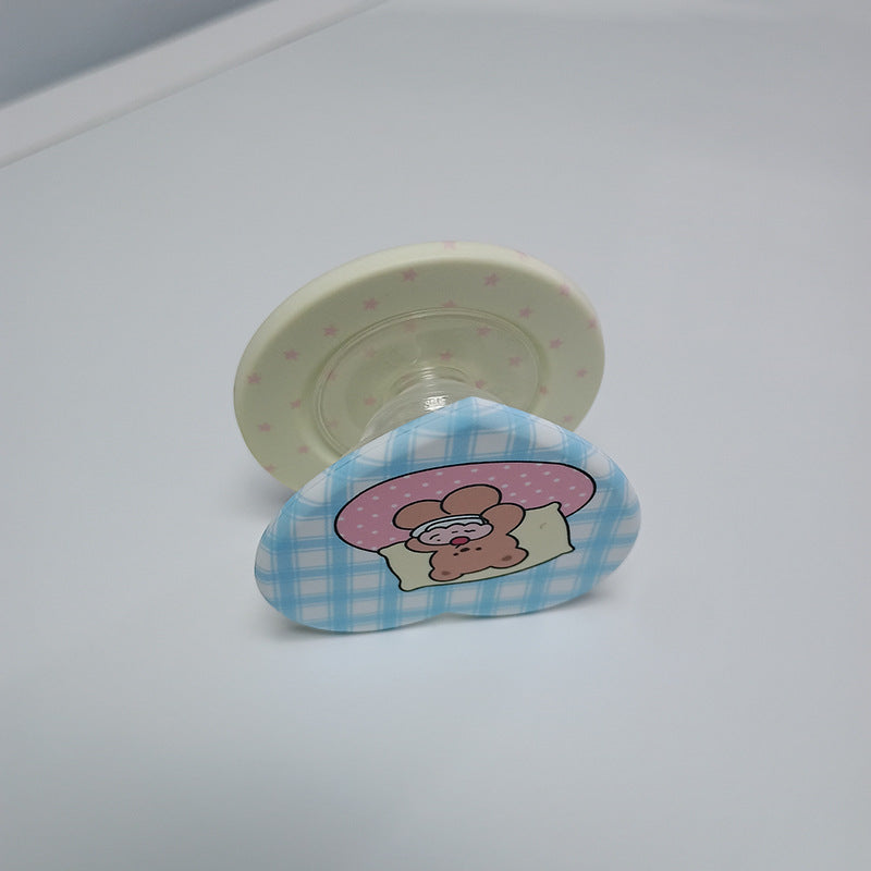 Heart-Shaped Character Phone Grip Stornfield
