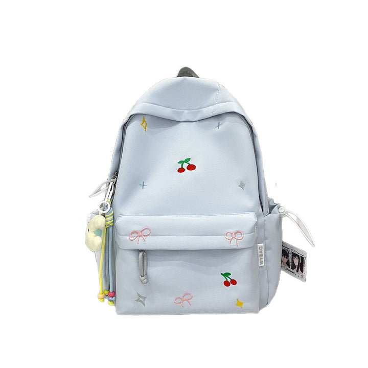 Playful backpack with embroidery Stornfield