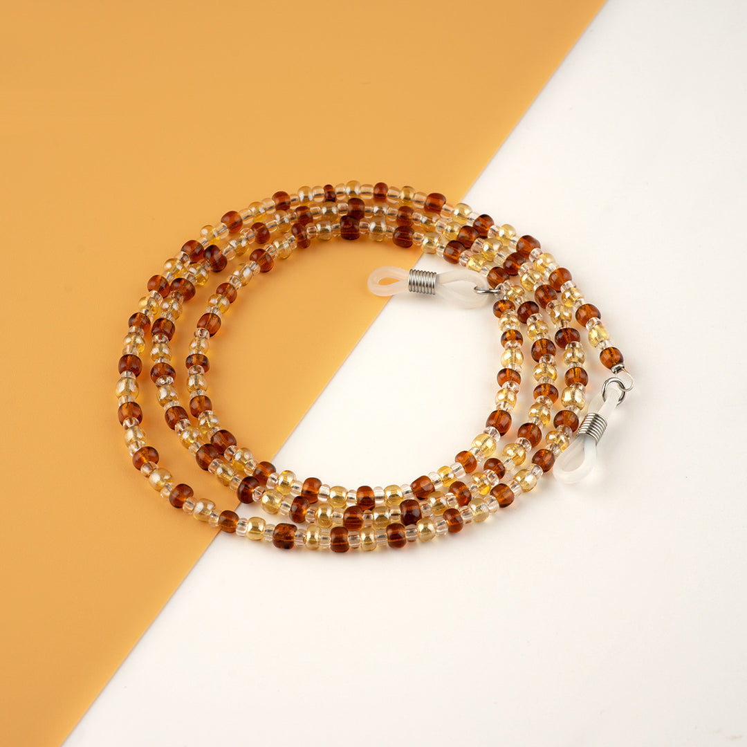 Beaded Eyewear Chain with Flexible Holders Stornfield