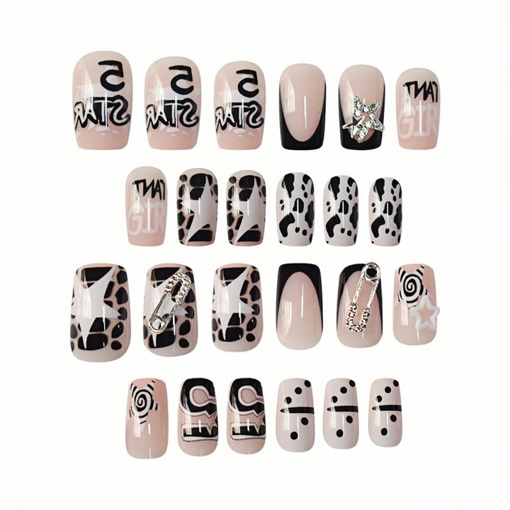 Artistic Statement Press-On Nail Extensions Stornfield