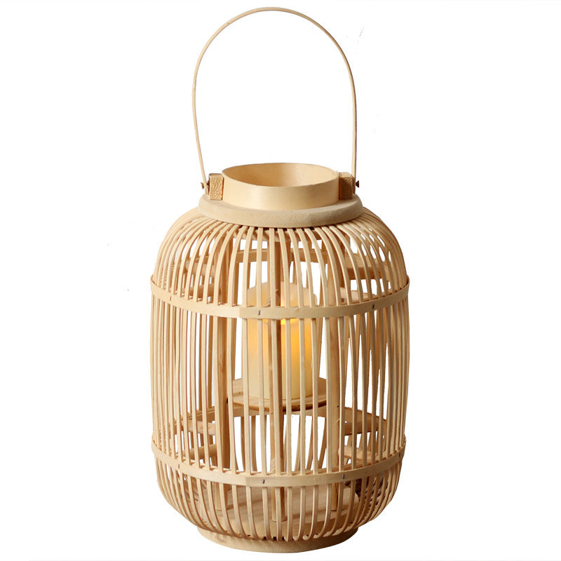 Decorative Lantern made of Rattan Stornfield