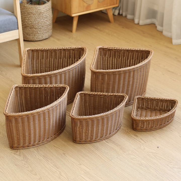 Corner Woven Storage Basket Stornfield