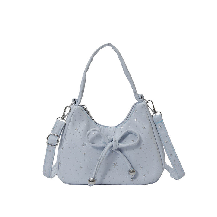 WoDecorative Star-Patterned Hobo Bag Stornfield