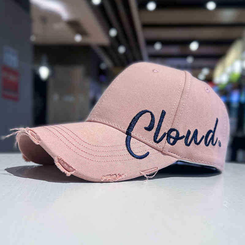 Women's Distressed Casual Cotton Baseball Cap Stornfield