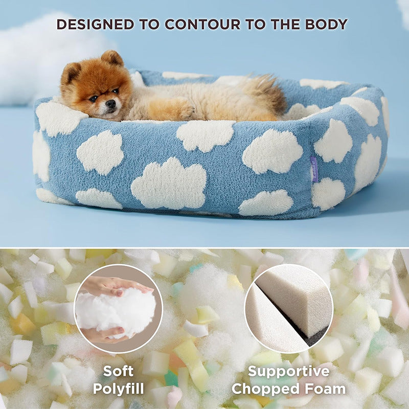 Cozy Floral Pet Bed Stornfield