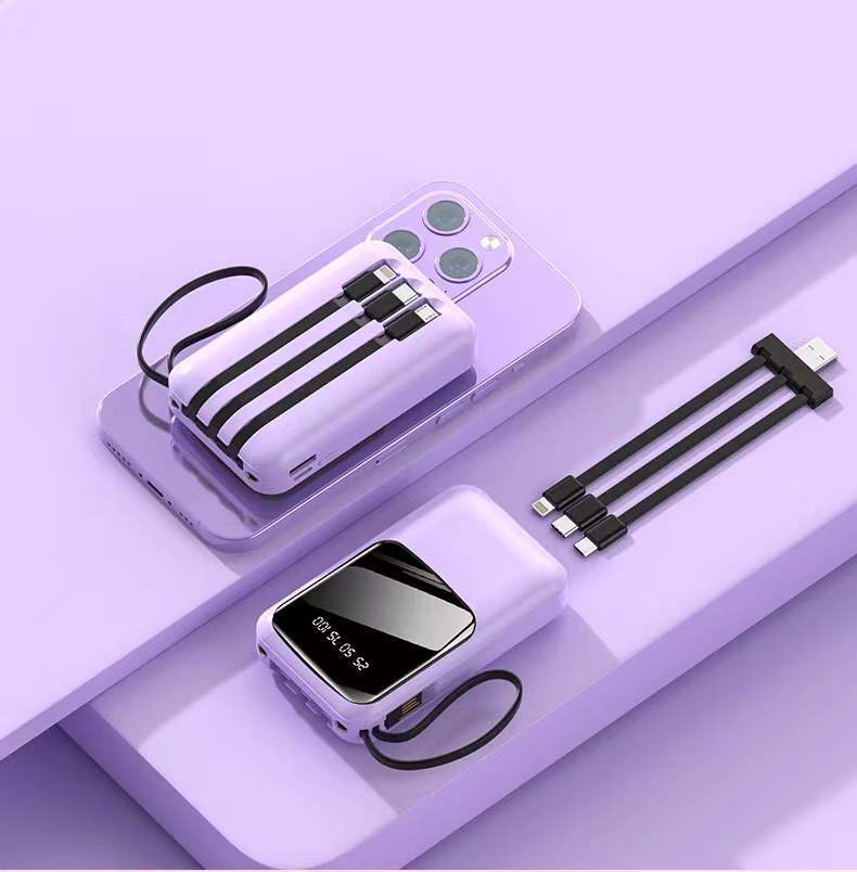 Portable power bank with multiple connections Stornfield