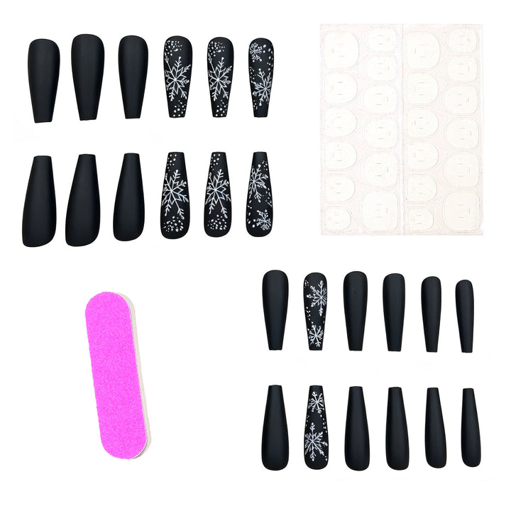 Winter-Themed Nail Art Enhancements Stornfield