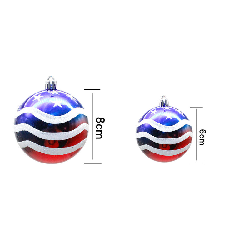 Decorative Patriotic Holiday Baubles Stornfield