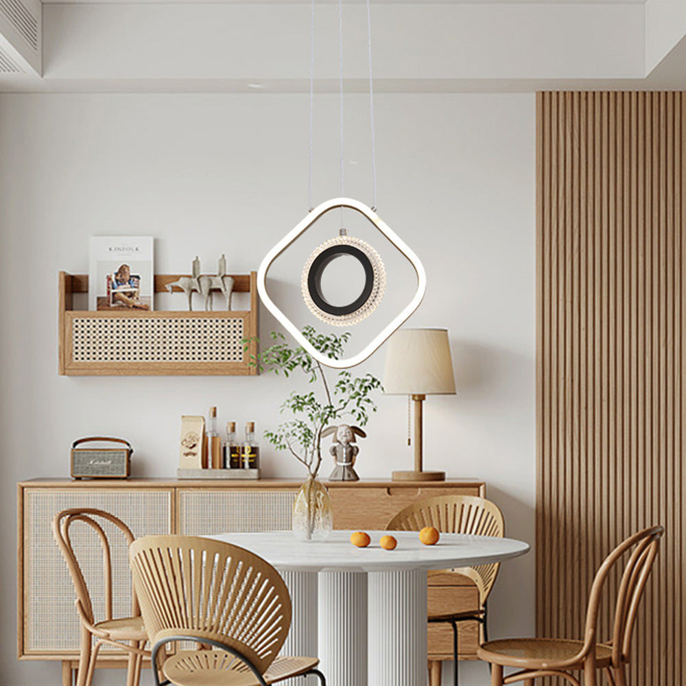 Modern Crystal Pendant