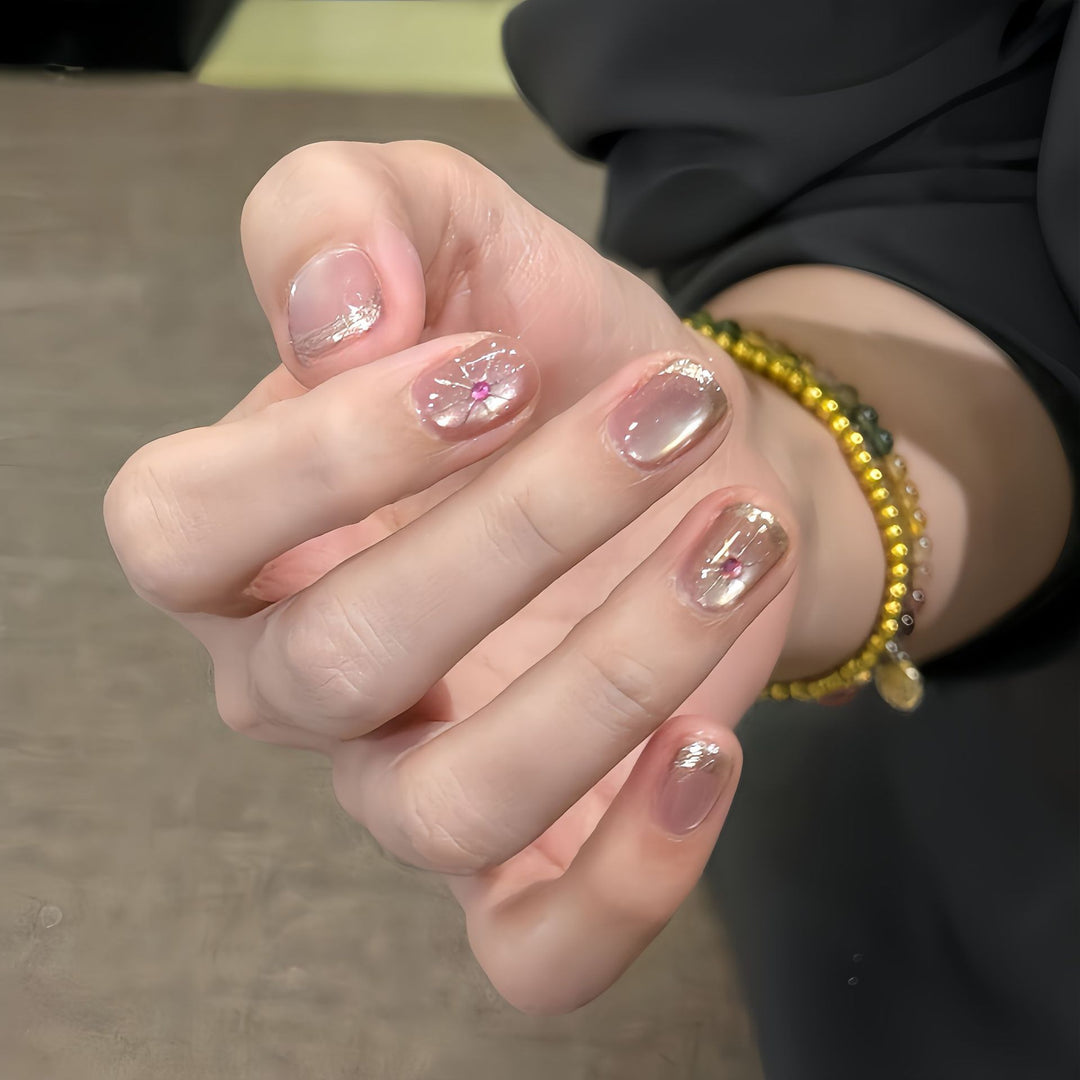 Artificial Nail Art with Elegant Jewelry Details Stornfield