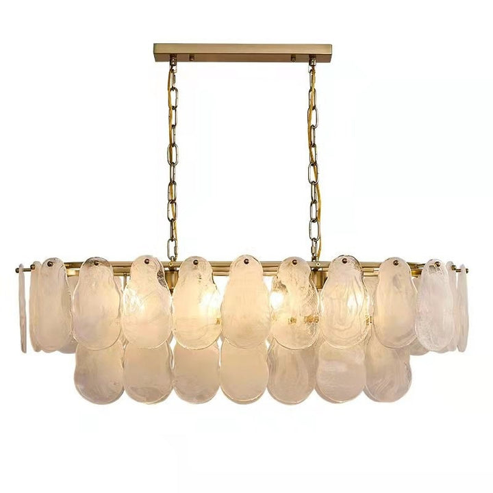 Capiz Shell Modern Pendant Chandelier