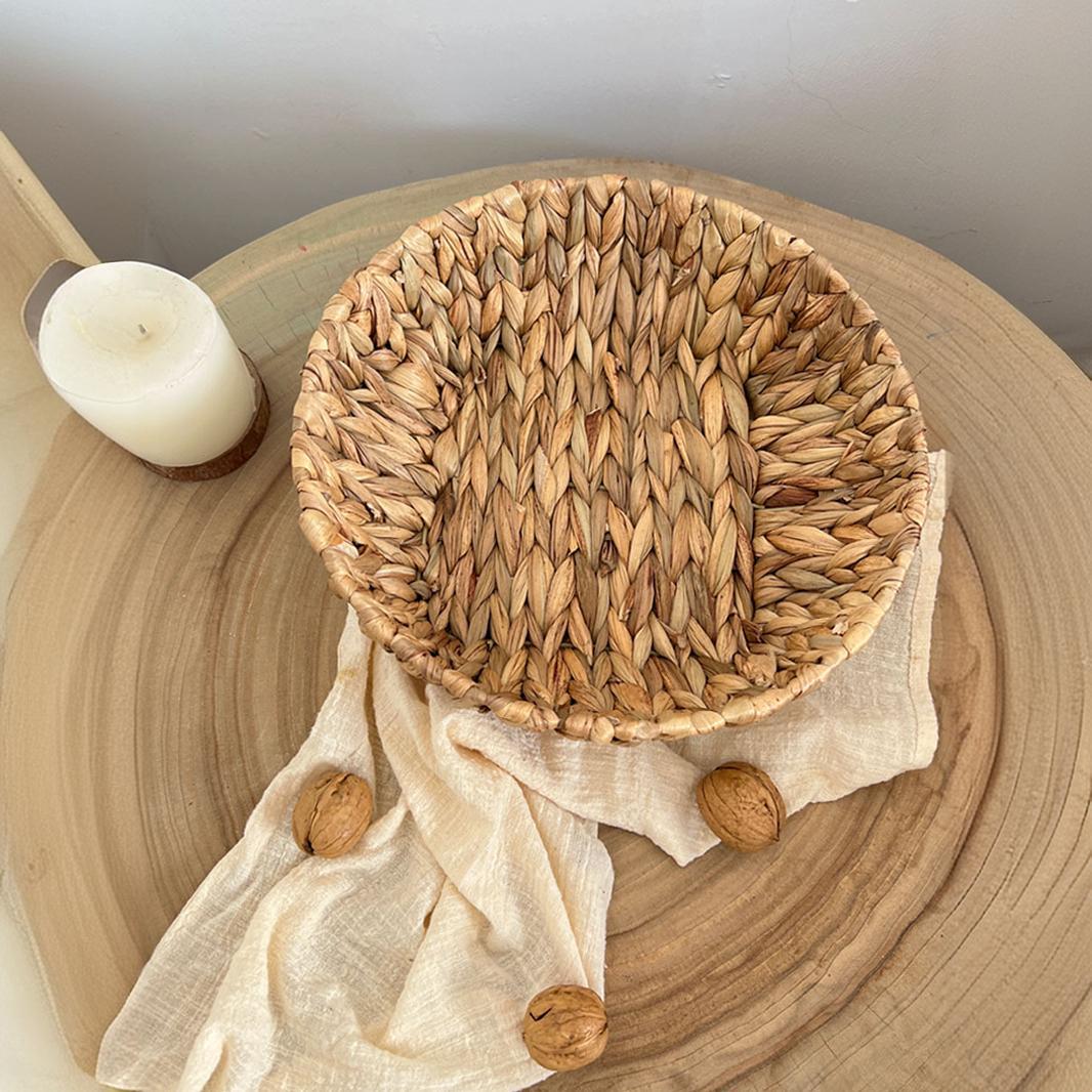 Round Woven Storage Tray Stornfield