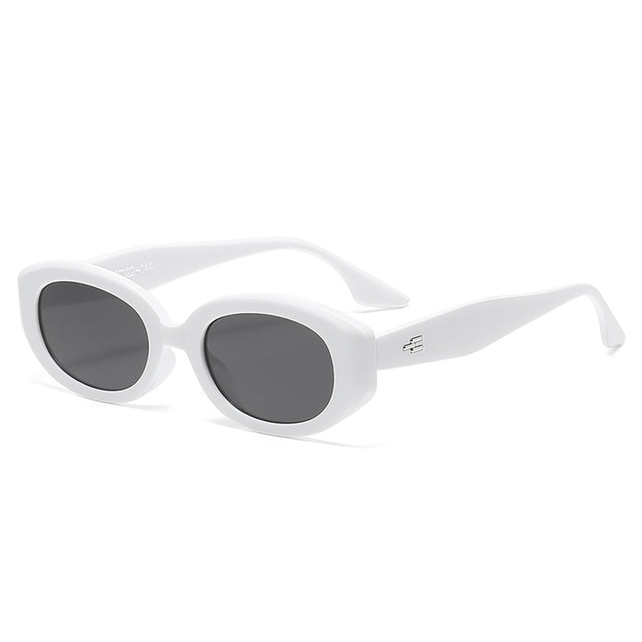 Women's fashionable sunglasses with modern, oval frame Stornfield