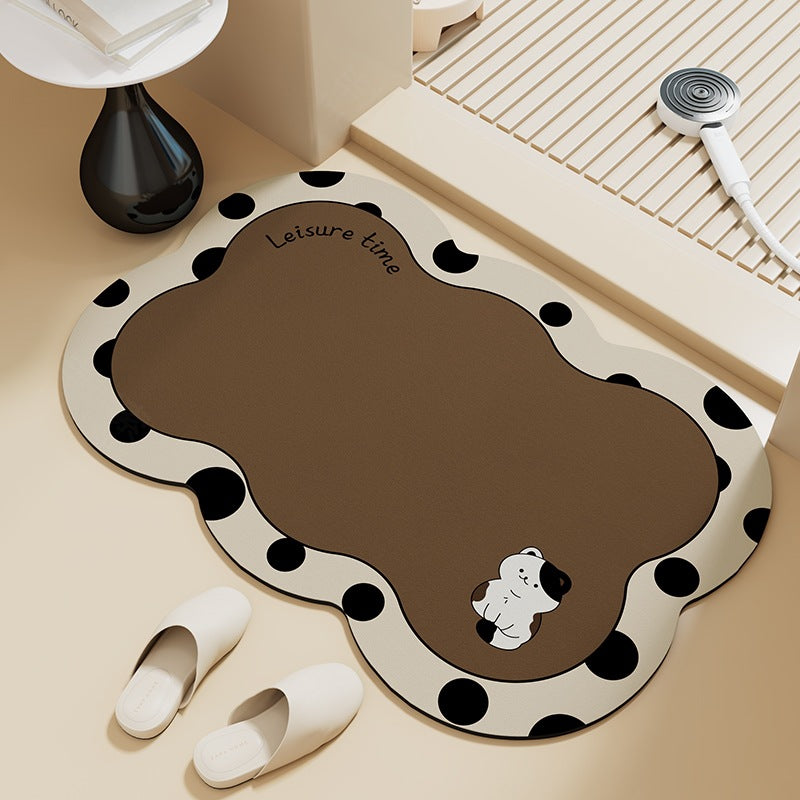 Decorative Bathroom Mat Stornfield