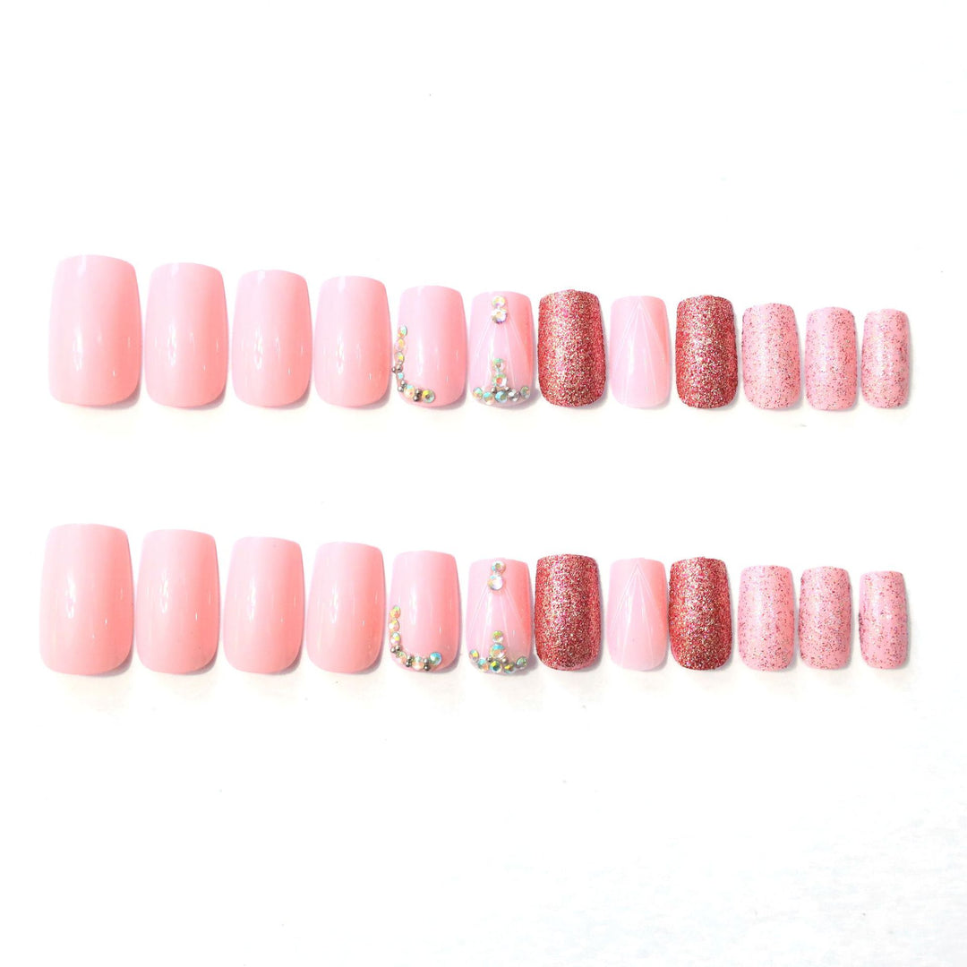 Decorative Glittery Nail Art Stornfield