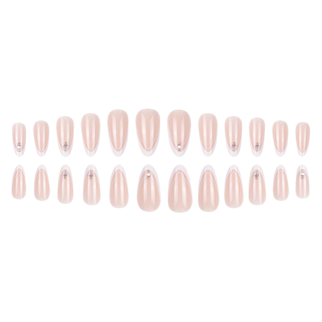 Elegant Stiletto Press-On Nail Art Stornfield