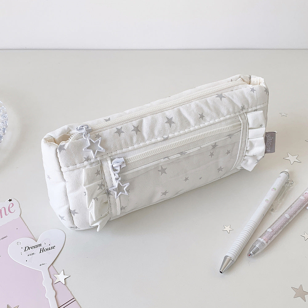 Star-Patterned Pencil Case Stornfield