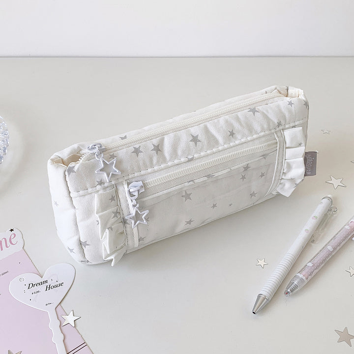 Star-Patterned Pencil Case Stornfield