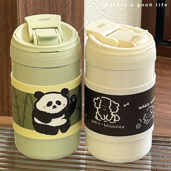 Women's Insulated Thermo Mug with Cute Animal Design Stornfield