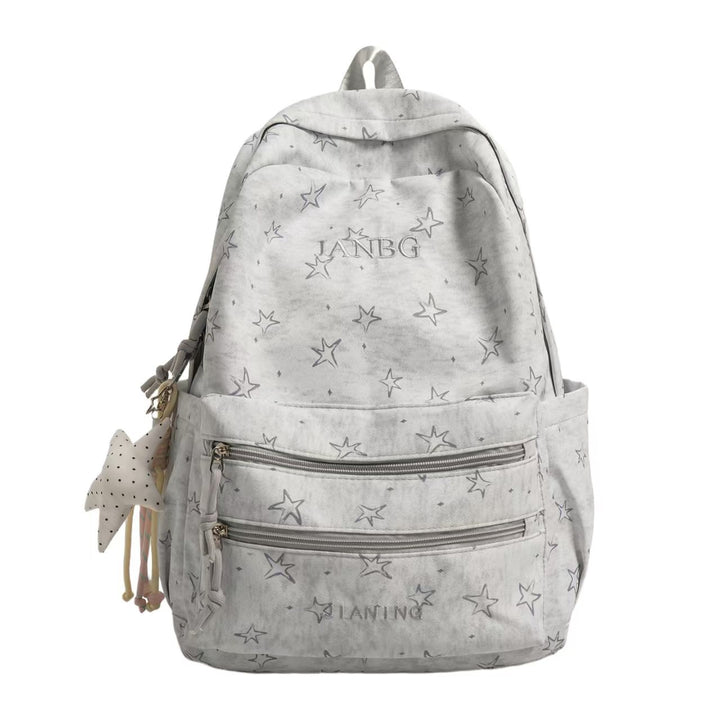 Star Print Casual Backpack Stornfield