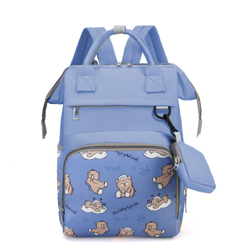 Playful Animal Print Backpack Stornfield