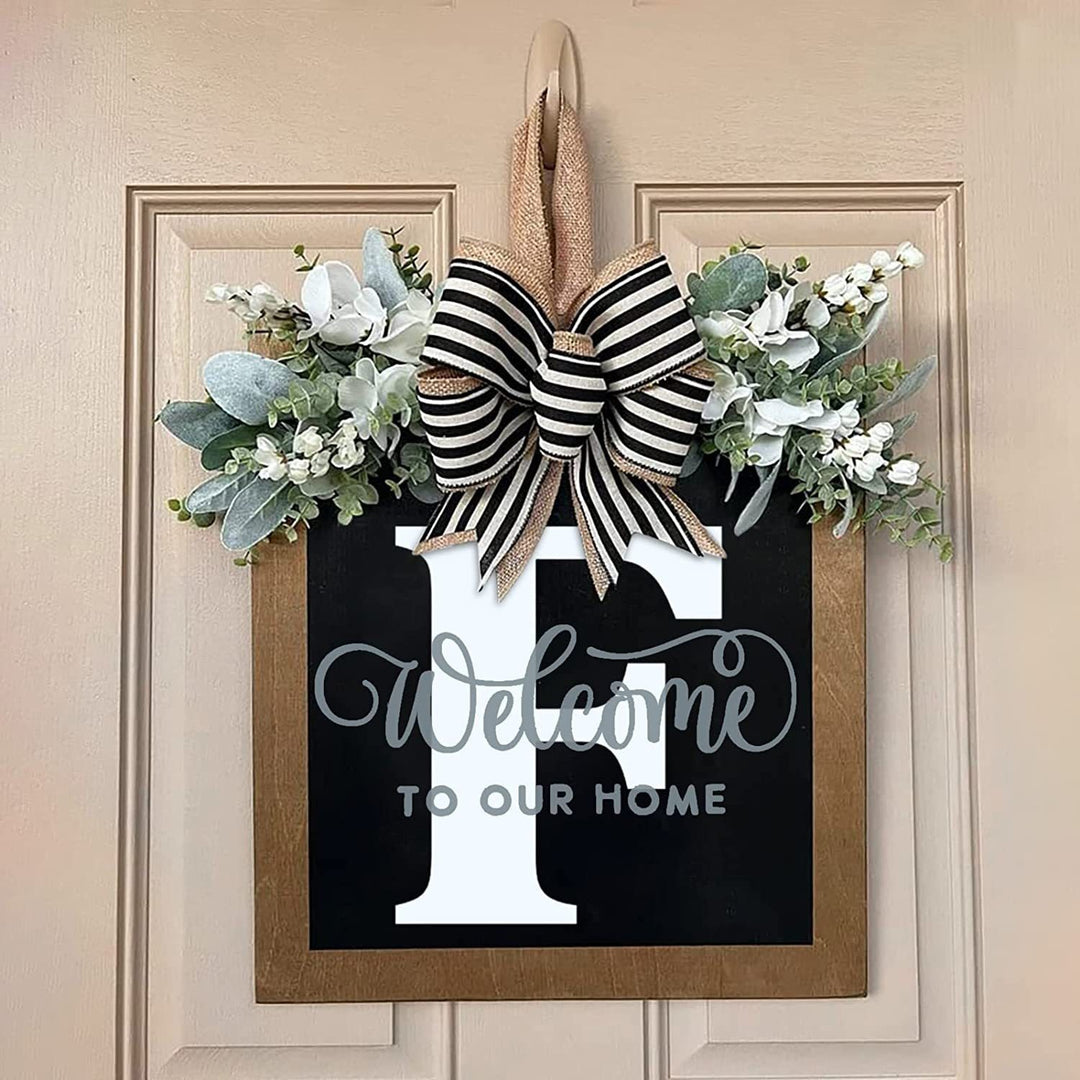 Customizable Welcome Door Sign