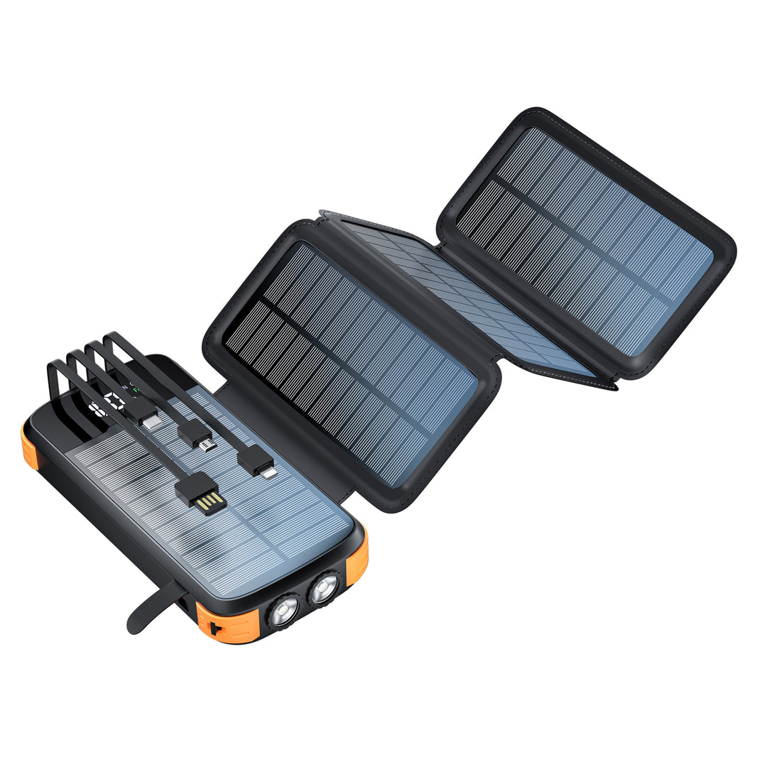 Solar Powerbank with Wireless Charging Function By Stornfield
