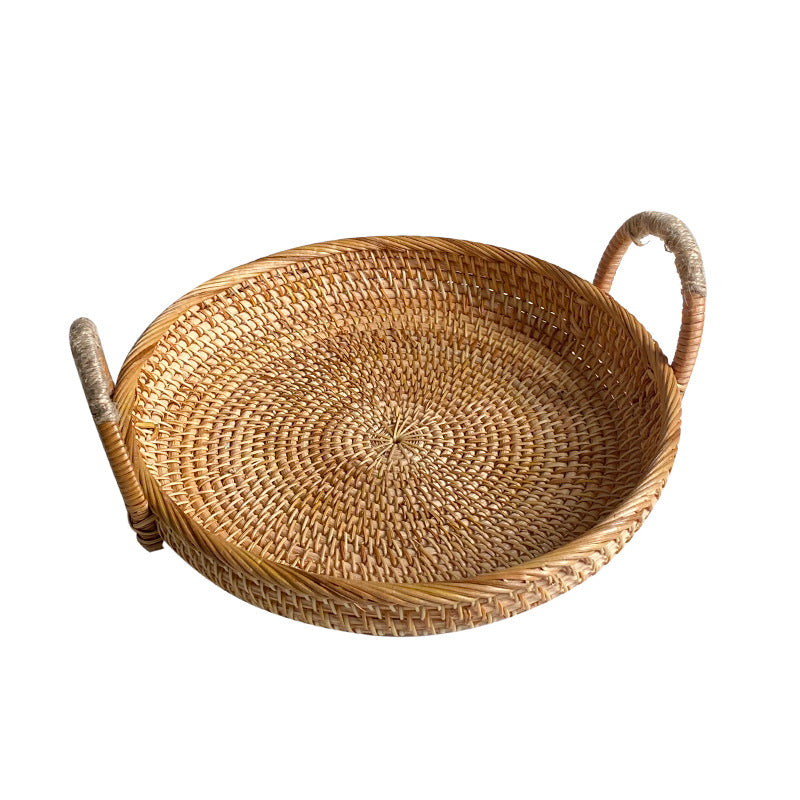 Handwoven storage basket with sturdy handles Stornfield