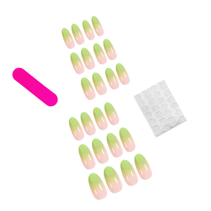 Artistic stiletto nails with a gentle gradient Stornfield