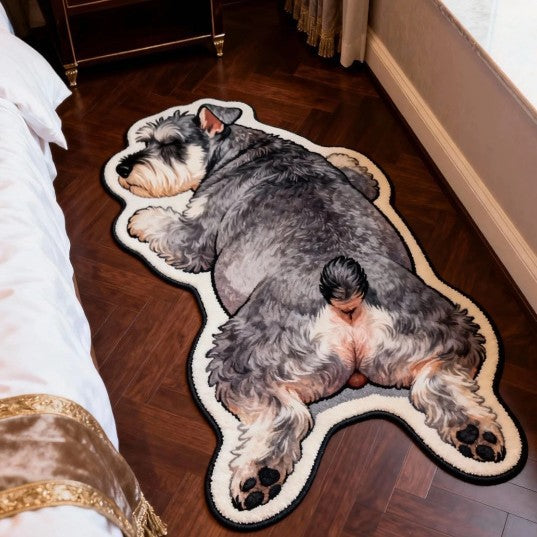 Dog Theme Decorative Rug