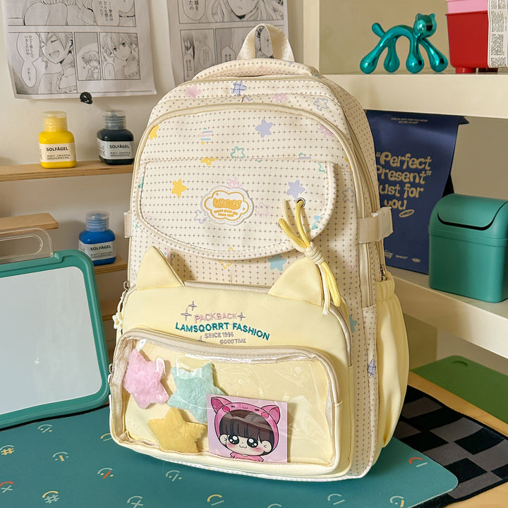 Fun-Printed Canvas Backpack Stornfield