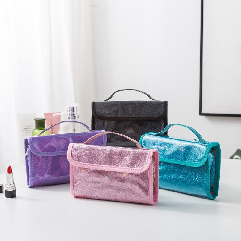 Glittery Travel Makeup Organizer Stornfield